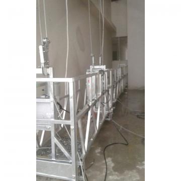 China aluminium ZLP series constuction gondola scaffolding for window cleaning
