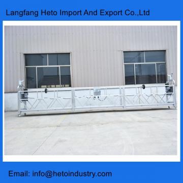 Galvanized steel ZLP series suspended platform for  building cleaning