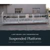 CE certificated aluminium temporary suspended platform ZLP630 in China