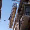 Building cleaning equipment galvanized steel suspended platform ZLP630