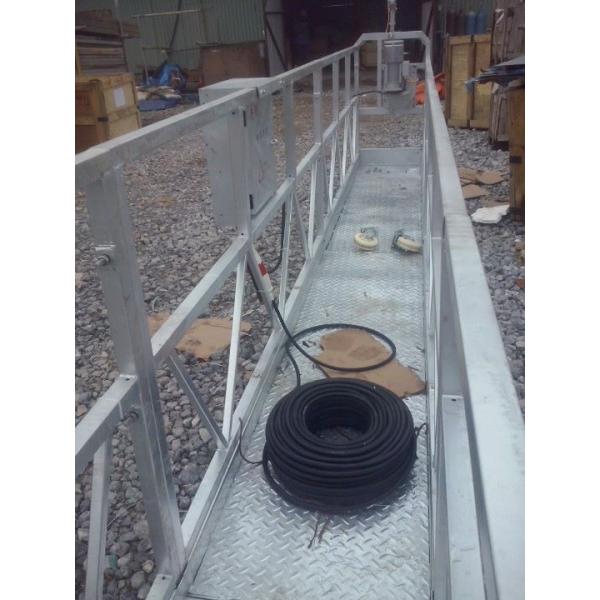 High rise building cleaning construction suspended platform ZLP800 in China #1 image