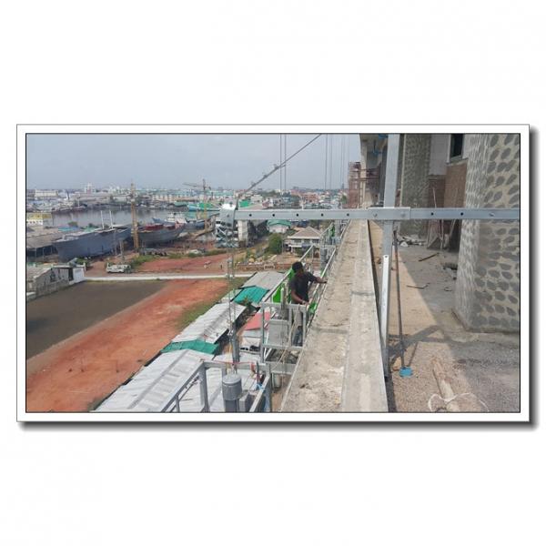China construction aluminium suspended platform ZLP630 gondola #4 image