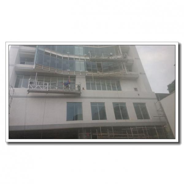 High rise window cleaning steel suspended platform ZLP800 in China #3 image