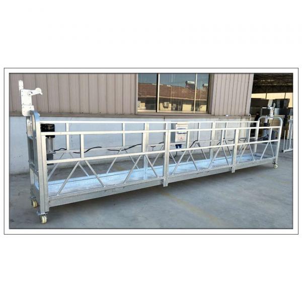 Aluminum temporary hanging scaffolding for building facade maintenance #1 image