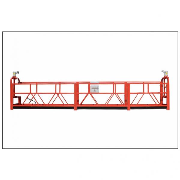 Building maintenance aluminium ZLP630 eletric hoist suspended platform #3 image
