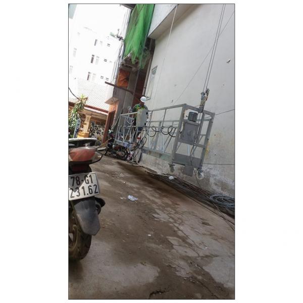 Construction building cleaning steel suspended platform in China #1 image