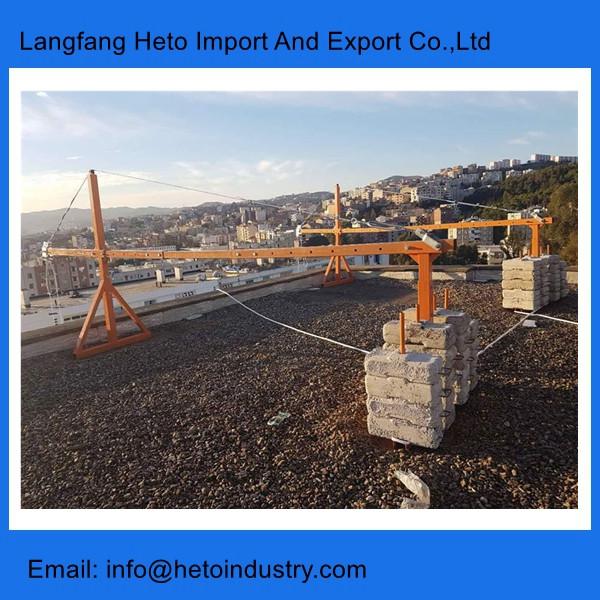 Building cleaning painting steel ZLP630 temporary suspended platform in China #1 image