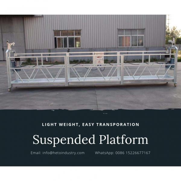CE certificated aluminium temporary suspended platform ZLP630 in China #1 image