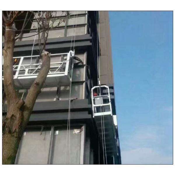 High rise building aluminium 6 meters ZLP630 facade cleaning suspended platform #2 image
