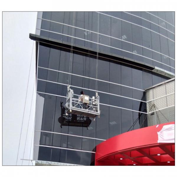 Safety aluminium ZLP630 eletric suspended platform cradle on rent in Dubai #1 image