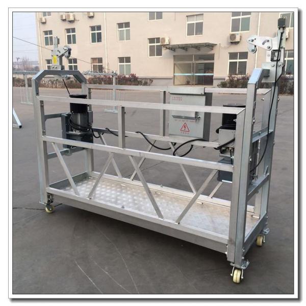 High rise building aluminium 6 meters ZLP630 facade cleaning suspended platform #1 image
