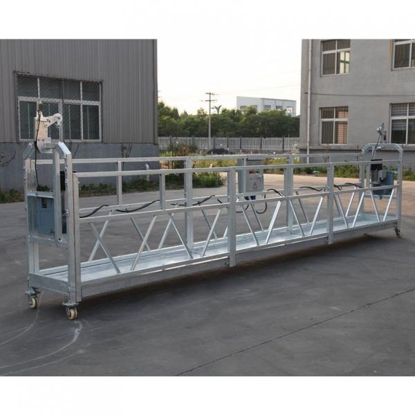 Safety painting steel ZLP630 eletric suspended platform cradle on rent in Dubai #1 image