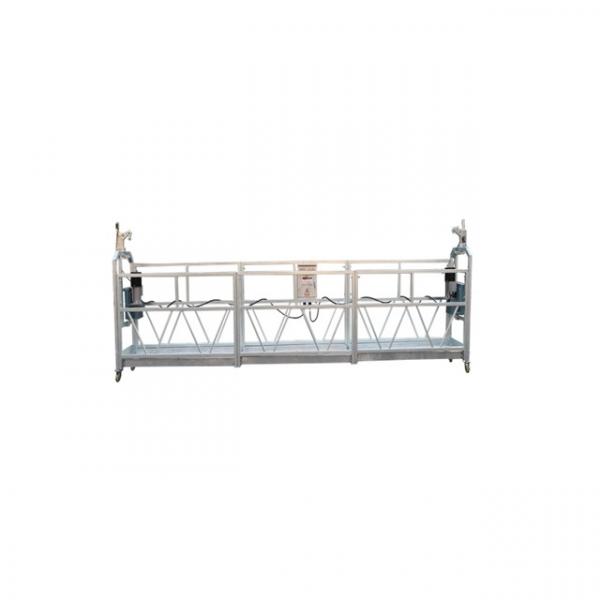 Aluminium 6 meters ZLP630 counter weight powered gondola system #1 image