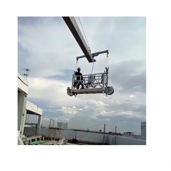 Electric suspended platform wire rope traction LTD63 hoist motor #2 image