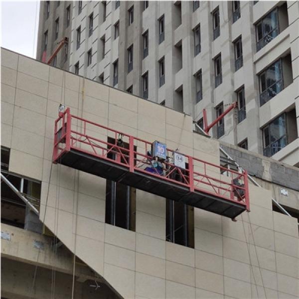 Temporary electric rope suspended access platform gondoal for window cleaning #1 image