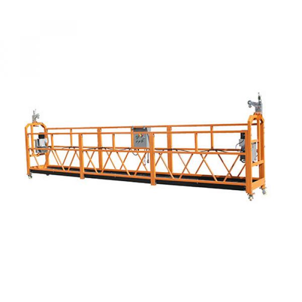 Building maintenance electric ZLP630 temporary suspended access platform in China #1 image